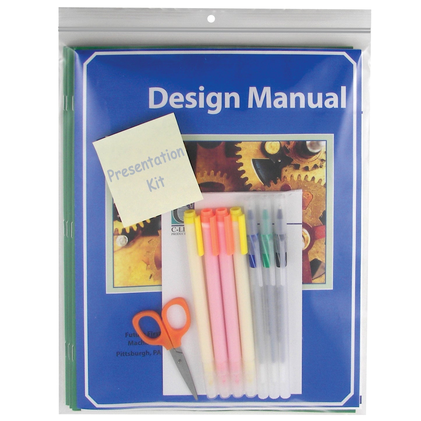 Heavyweight Industrial Poly Zip Bags, 8 1/2 x 11, 50/BX, 47911