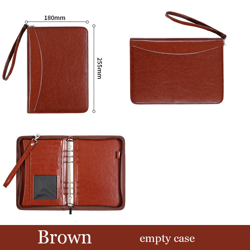 Manager Folder Creative Zipper Bag Office