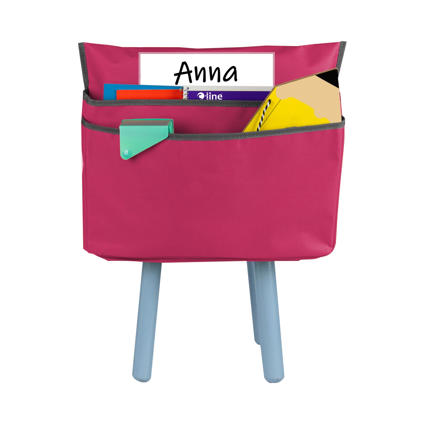 Large Chair Cubbie, 17", Sunset Red, 1/EA, +20EA/CT