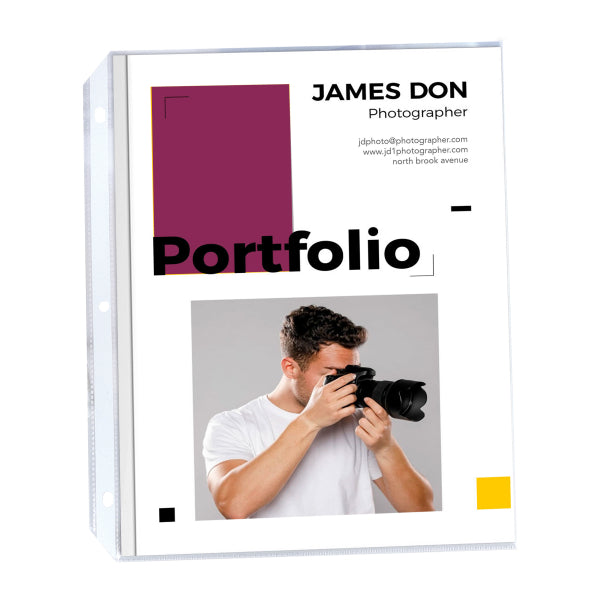 High Capacity Polypropylene Sheet Protector, clear, 11 x 8 1/2, 25/BX, 62020