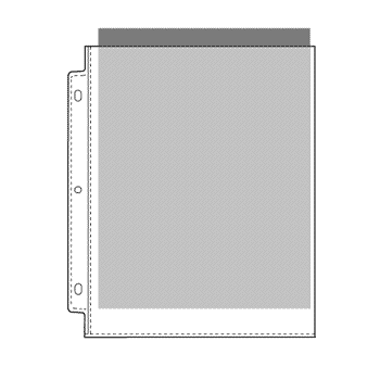 CENTURY POLY SHEET PROTECTORS, LETTER - NON-GLARE