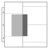 EZ2C® Poly Pro Page, Holds 6- 5" x 7" (10/pk)
