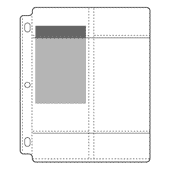 Century-Poly Page, Holds 4- 4" x 7" APS (25/pk)