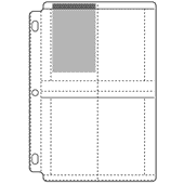 EZ2C® Page, Holds 8- 3½" x 4½" (25/pk)
