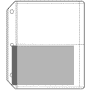 Poly Photo Pages, Junior - Holds 4 - 4" x 6" (25/pk)