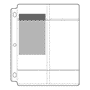 Century-Poly Page, Holds 4- 4" x 7" APS (25/pk)