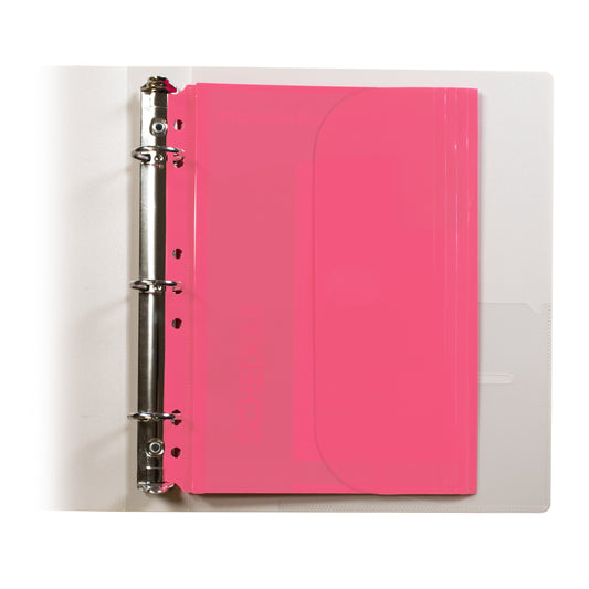 Mini Size Binder Pocket, Side Loading (Color May Vary) (Set of 36 Pockets)