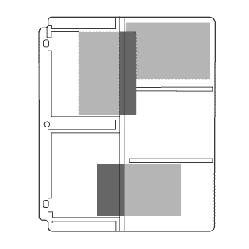 CENTURY VINYL PHOTO PAGES, HOLDS 10 - 3-1/2INX 5-1
