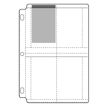 CENTURY POLY PHOTO PAGES, HOLDS 8- 3-1/2INX 4-1/2I