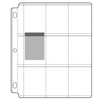 EZ2C? POLY PHOTO PAGES, STANDARD - HOLDS 18 - 2-1/