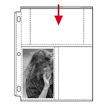 CENTURY PREMIER? POLY PHOTO PAGES, HOLDS 6 - 4X6 (