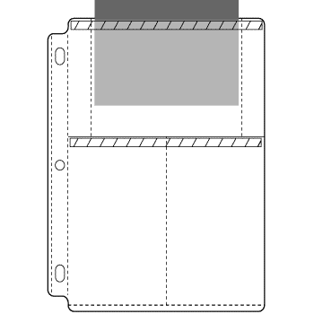 EZ2C? POLY PHOTO ID PAGES, HOLDS 6 - 4X6 (25/PK)